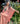 Tiny Taiga Hand-painted Tencel Caftan Robe - Dusty Rose